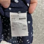 Elodie Women's Navy Blue Polka Dot Sleeveless Blouse - Size XL - Preppy Academia Photo 5