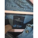 American Eagle  Outfitters Denim Button Down Shirt Long Sleeve Blue Womens XS Photo 1