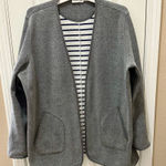 Vineyard Vines SWEATER fleece open front jacket Size XL gray Photo 0