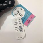 Swim Solutions black polka dot Tiered Tankini Top Size 8 Photo 4