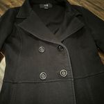 Double Breasted Lightweight Jacket Black Photo 1