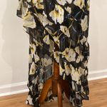 INC Dress 10 Homecoming Semi Formal Maxi Dress Y2K Boho Adjustable Fairy Cottage Black Photo 6