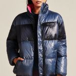 Alo Yoga NEW peloton colorblock puffer jacket winter ski coat s Photo 0