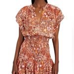 ALC Frank A.L.C. Silk Carly Floral Smocked Mini Dress Size 00 NWT Photo 13