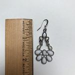 4 pairs of feminine lightweight earrings 2 goldtone and 2 silvertone Silver Photo 8