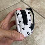 Disney loungefly Mickey Mouse Mini Backpack Coin Purse Keychain Pouch White NWOT Photo 1
