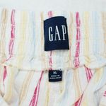 Gap NWT multi colored striped linen shorts XL summer vacation Photo 7