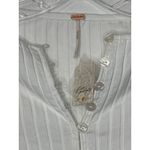 Free People  Tilly Long Sleeve Top in Ivory X-Small New Womens Photo 5