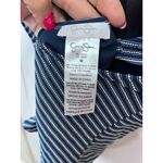 Jessica Simpson NWOT ‎ Women's Medium Navy Striped Halter One Piece Swimsuit Photo 6