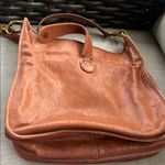 Frye campus crossbody saddle bag full leather flap closure western boho chic Photo 8