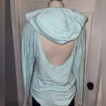 Victoria's Secret  Light Blue Hoodie PINK hoodie sz XS Photo 1