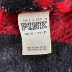 PINK - Victoria's Secret Pink VS Checkered Fleece Robe SIZE XS/S Photo 2