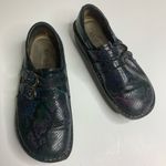 Alegria ‎ Alli leather clog comfort shoes embossed colorful size 38 Photo 1