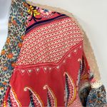 Ivy Jane  Duster Kimono Coverup  XS open cardigan mixed media print oversized Photo 5