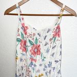 Old Navy The Cami Dress Pink And White Floral Tank Top Dress Photo 1