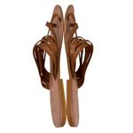 Seychelles  Live A Little Sandals 11 Brown Leather Slide Strappy Photo 5