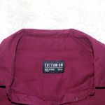 Cotton On  Burgundy Button Down Shirt Photo 2