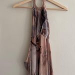 Anthropologie LET ME BE Knit Halter Maxi Dress Size Small Petite Photo 4
