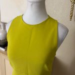 ALC Frank A.L.C. Gia Sleeveless Mini Dress in Cactus Yellow Green Mini‎  Size 4 Photo 2