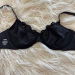 SKIMS Fits Everybody Lace Underwire Bra Onyx Size 34DD Photo 7