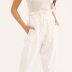 Free People Margate Pleated Trousers High Rise Waisted Pants Photo 2