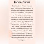 Caroline Abram Paris Thelma frames FRAMES ONLY with case $439 Pink Photo 12