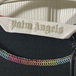 Palm Angels  Black Rainbow Stitch Long sleeve Top(Size XS) Photo 5