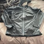 Eddie Bauer  Women’s Rainjacket Navy Large Photo 0