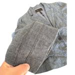 BCBG Maxazria Linen Blend Women's Cropped Blazer Large Career Workwear Photo 3