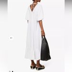 Pretty Lavish White Maxi Dress Vera organic cotton revolve casual fall formal Photo 5