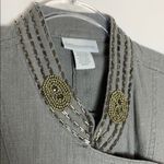 Soft Surroundings  beaded linen long vest Photo 2
