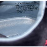 Steve Madden Tucker Navy Sneakers 9 Velour Casual Gum Sole Pink Accents Photo 5