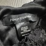 Ashley Stewart ‎ Black Allover Lace Cold Shoulder Bell Sleeve Knee Length Dress Photo 6