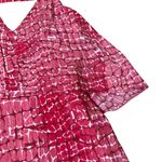 White House | Black Market WHBM Pink Croc Tiered Dress Sleeveless Flowy XS NWOT Photo 4