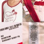 Make + Model Pajama Set Holiday Burgundy Berry Presents Christmas Size L NWT Photo 7