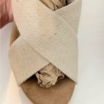 Toms Ibiza Sandals Women’s Size 8.5 Beige Cork Platform Block Heel Photo 7