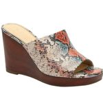 Jessica Simpson Snakeskin Sheyna Wedge Sandals Women’s Size 8 – NWOT Photo 0