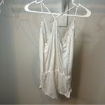 Victoria's Secret  Cream Lace Romper Photo 1