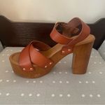 Limelight Vintage Vegan Platform Sandals Shoe Photo 5
