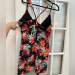 Jaclyn Smith  Women's Tropical Floral Beach Plus Size Swimsuit 22W One Piece Photo 3