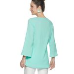 Cathy Daniels Cathy Daniel Size 3X Mint Green Blouse Photo 1