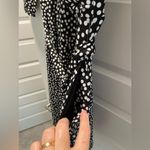 White House | Black Market  Dress Work Office Cocktail White Polka Dot Aline Photo 4