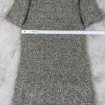 CAbi  Sweater Dress Knit Long Sleeve Casual‎ Warm Comfy Olive Green M Minimalist Photo 1