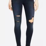 Good American Good Legs Blue/Black High Rise Skinny Distressed Jeans Size 2/26 Photo 1