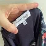 The Great  Jones Blue Floral Strapless Romper Photo 6