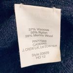 J.Crew  Red Sequin Heart Navy Charley Sweater. Photo 5