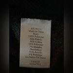 Coldwater Creek  Vest Womens Small Black Multi Color Stitching Full Zip Fleece Photo 3