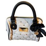 Betsey Johnson Be Mine Cream Quilted Mini Bag Photo 0