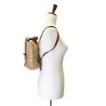 NWT XIX Palms Beachly The Shore Break Jute Insulated Picnic Cooler Backpack NEW Brown Photo 8