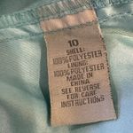 Bermuda Styles Aqua Turquoise Skirt with Overall Pink Seahorse Print Blue Size 10 Photo 6